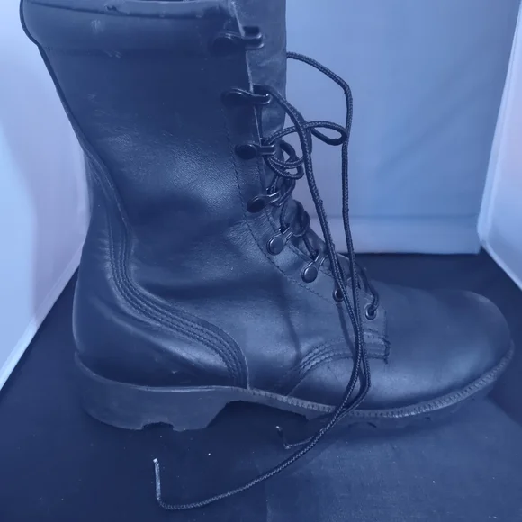 Black Combat Boots - Picture 7 of 7